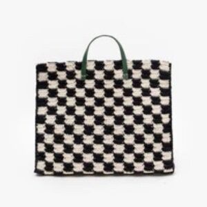 Clare V Summer Simple Tote - Crochet Checkers